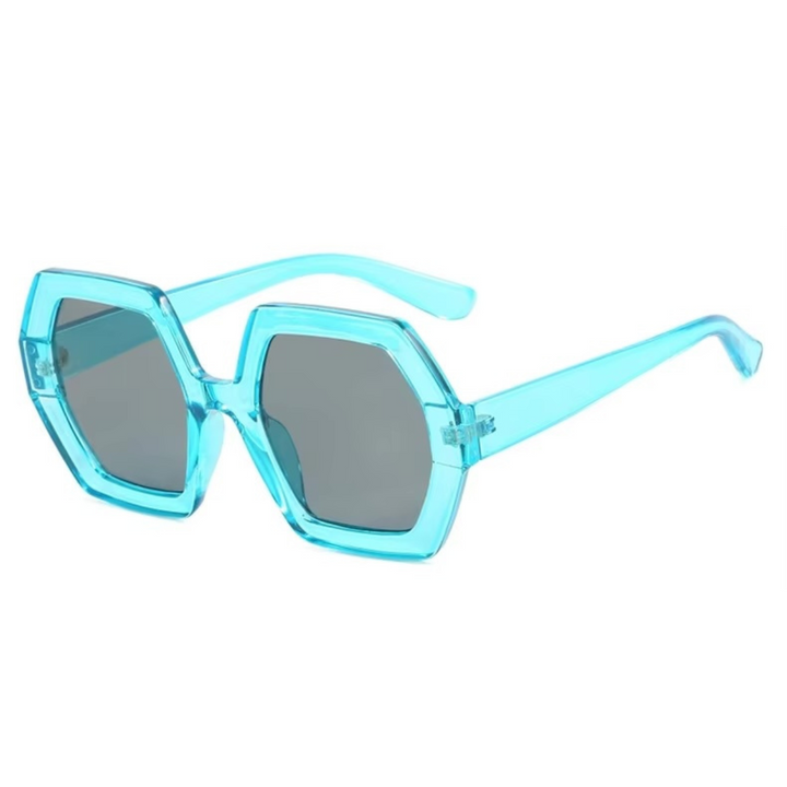 Reboto™ | Bold Elegance – Oversized Polygon Sunglasses