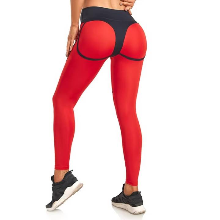 PulseLine Fusion™ | Seamless Spliced High-Waist Leggings