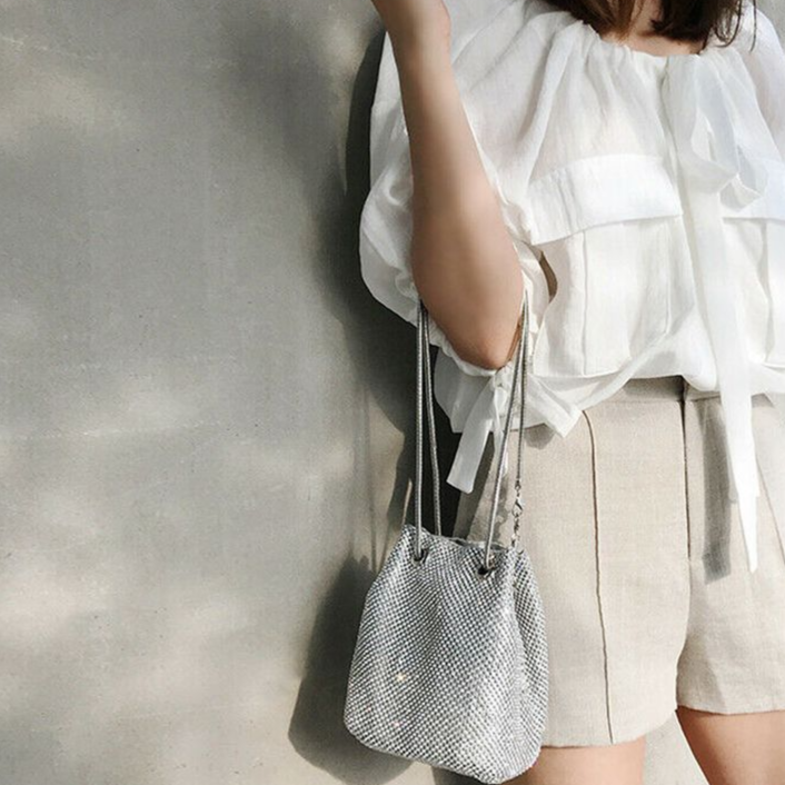 Lumina™️ | Luxury Rhinestone Shoulder Bag