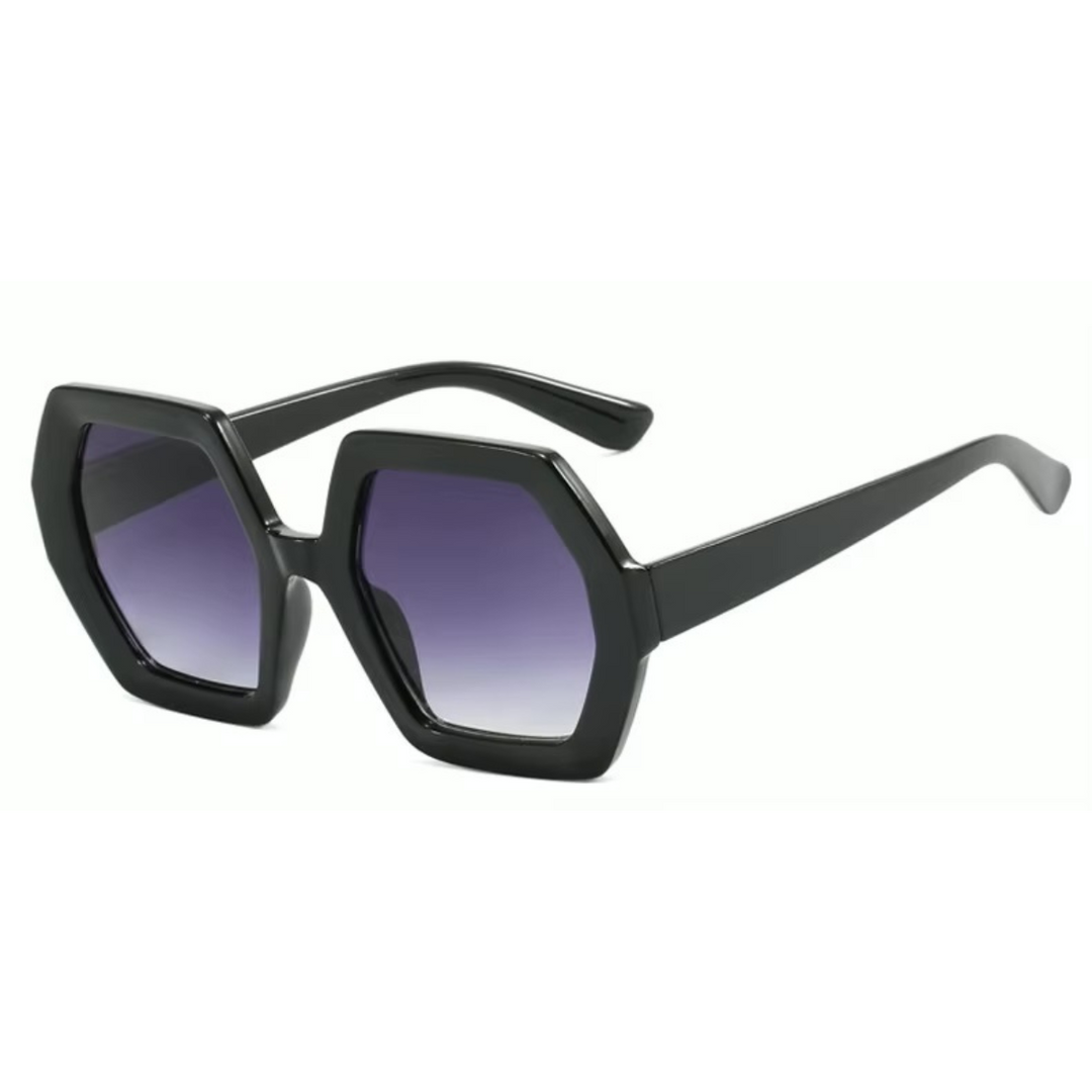 Reboto™ | Bold Elegance – Oversized Polygon Sunglasses