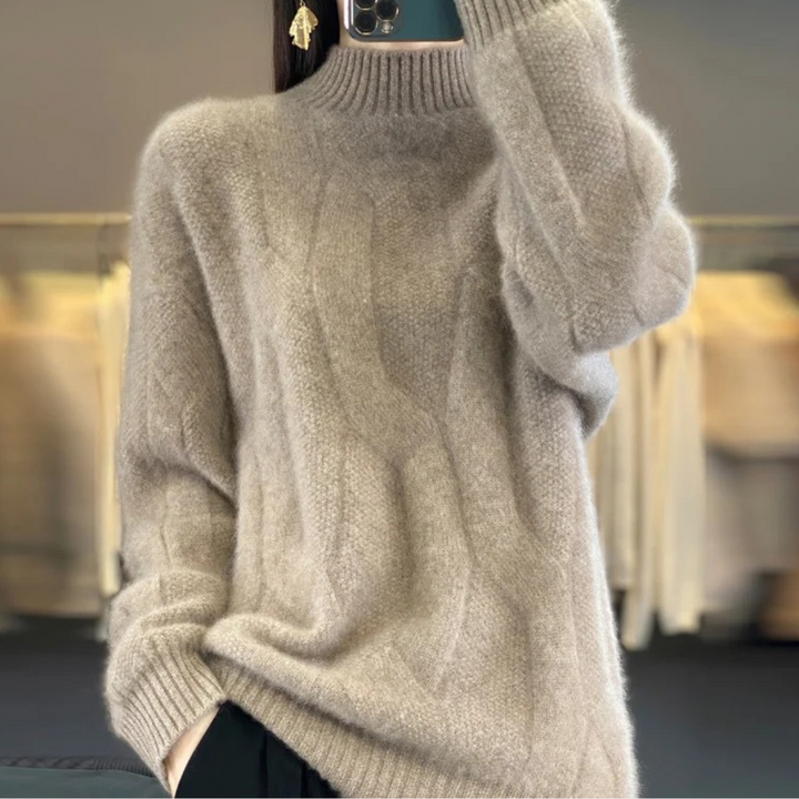 Sienna™️ | Loose Knit Wool Jumper