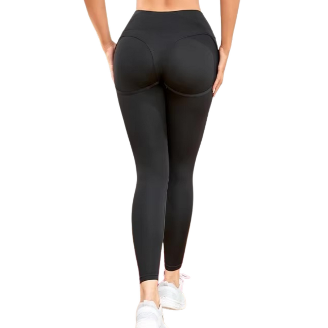 PulseLine Fusion™ | Seamless Spliced High-Waist Leggings