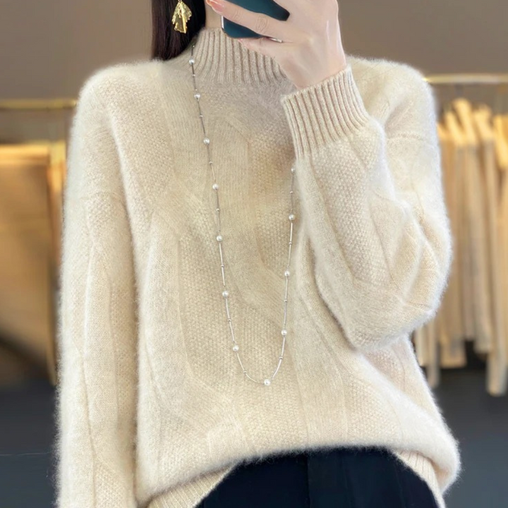 Sienna™️ | Loose Knit Wool Jumper