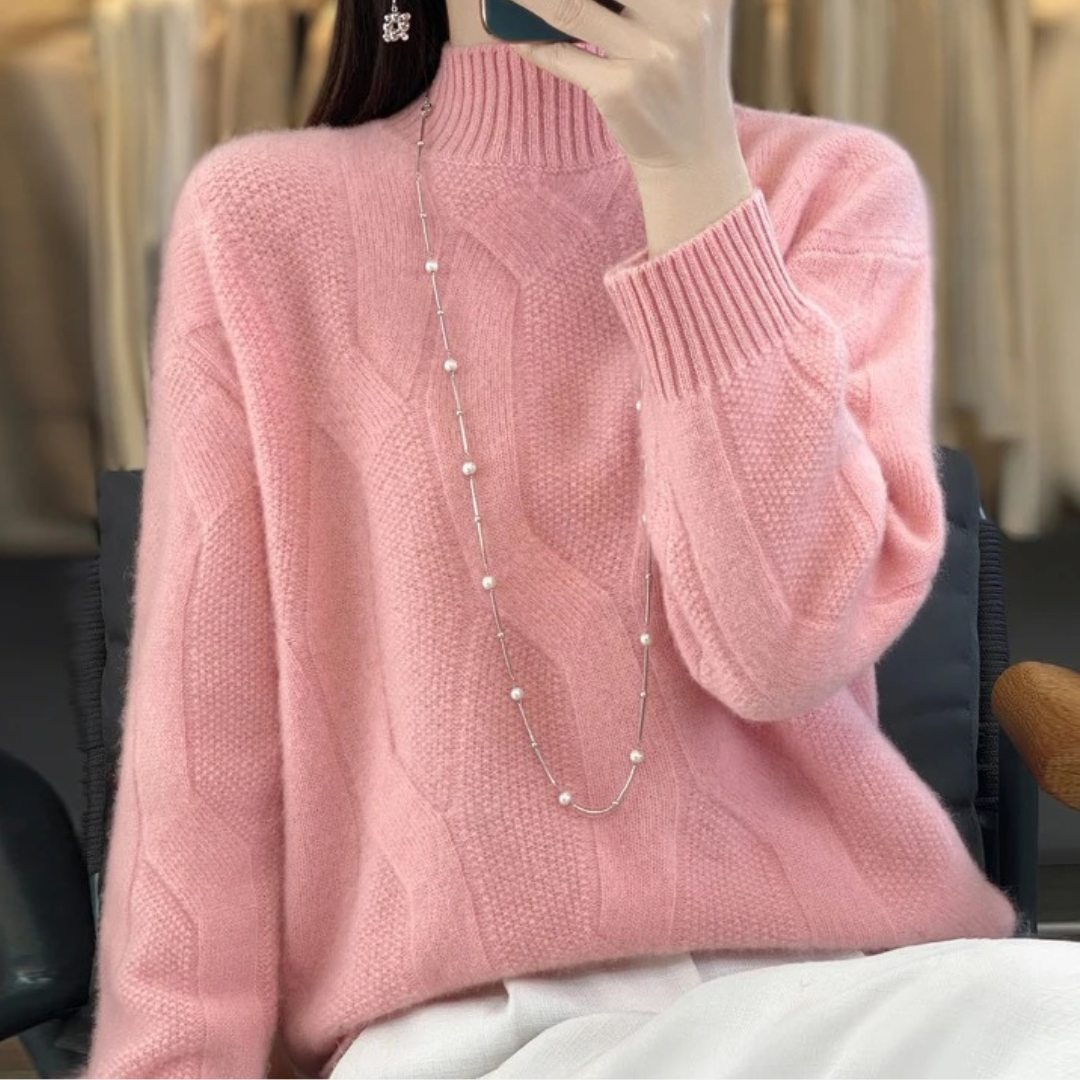 Sienna™️ | Loose Knit Wool Jumper