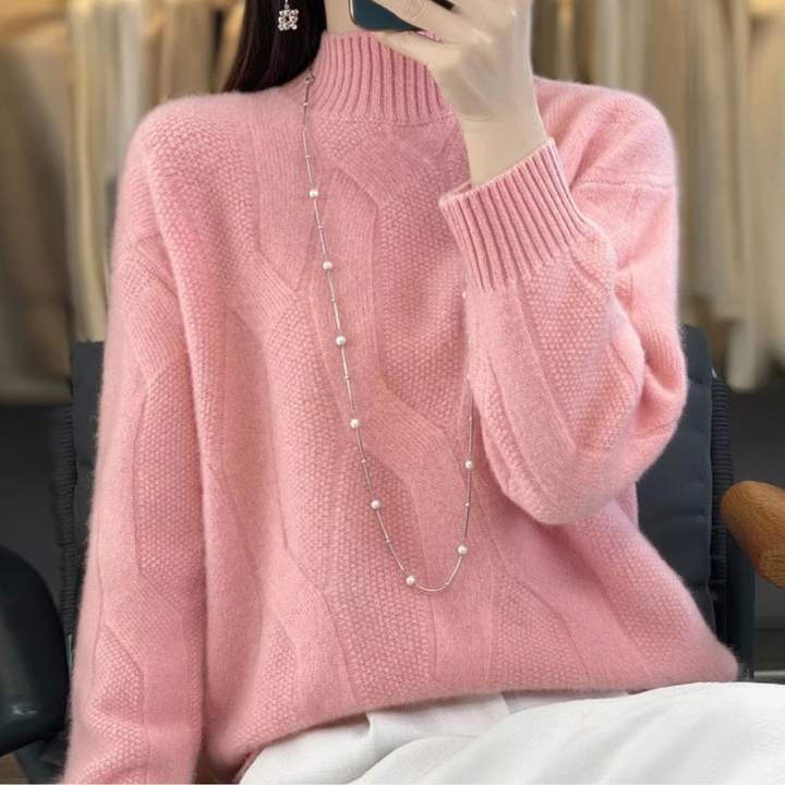 Sienna™️ | Loose Knit Wool Jumper