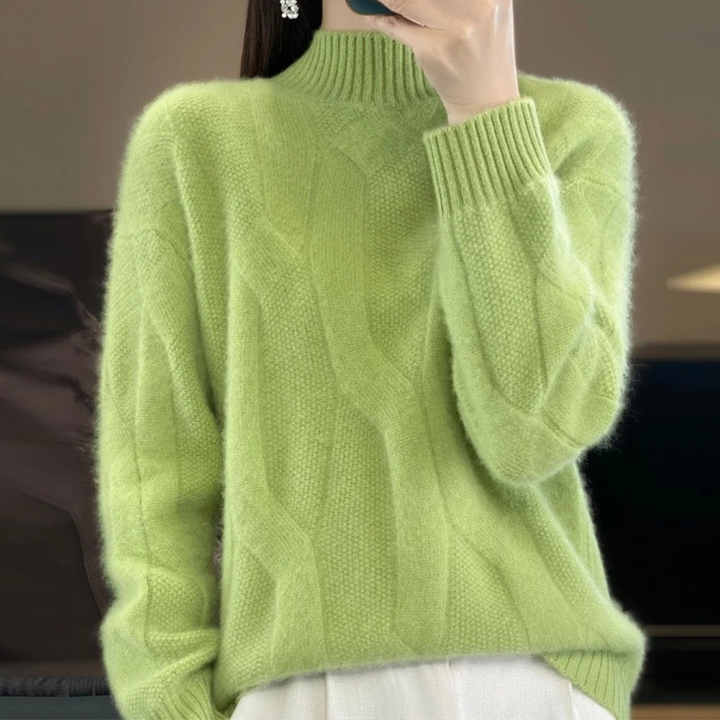 Sienna™️ | Loose Knit Wool Jumper