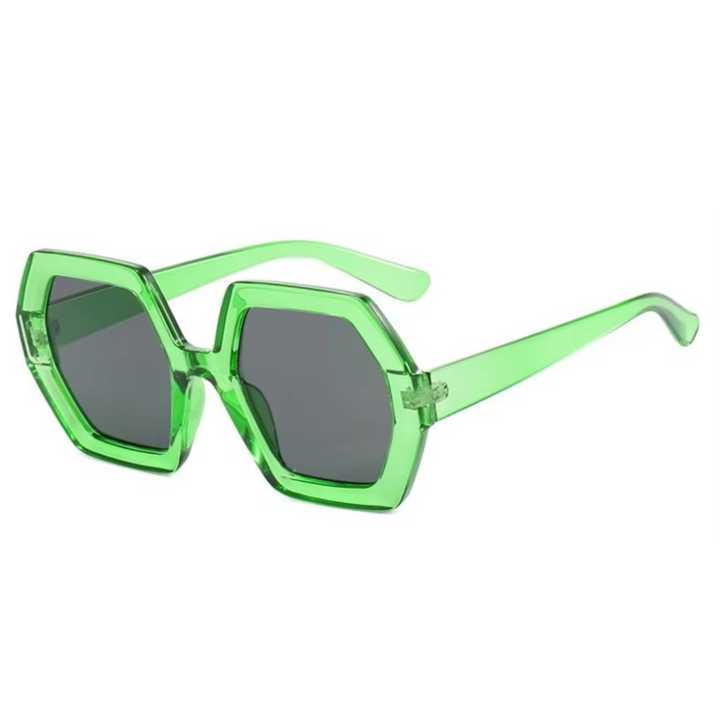 Reboto™ | Bold Elegance – Oversized Polygon Sunglasses
