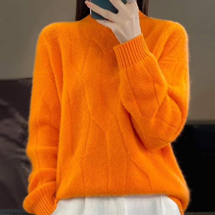 Sienna™️ | Loose Knit Wool Jumper