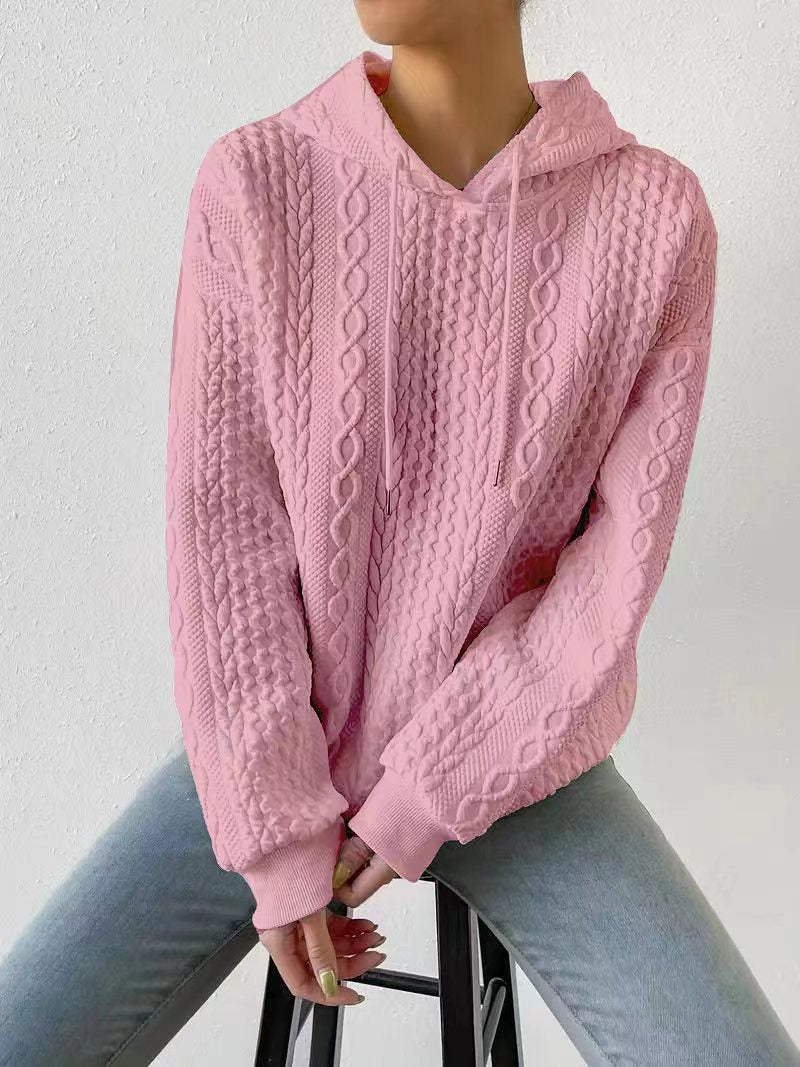 Isola™️ | Hooded Jacquard Jumper