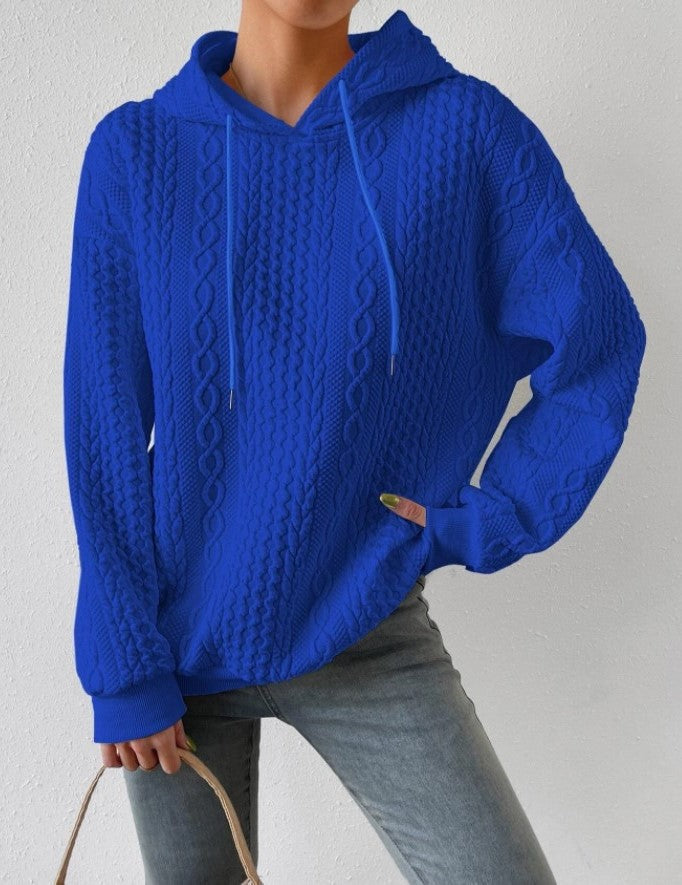 Isola™️ | Hooded Jacquard Jumper