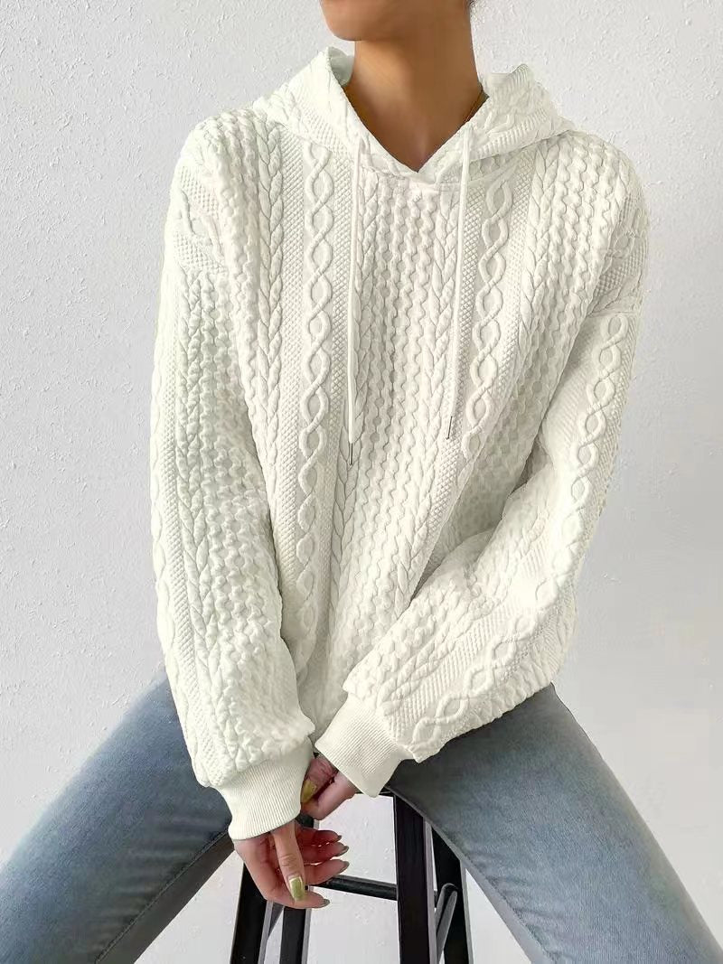 Isola™️ | Hooded Jacquard Jumper