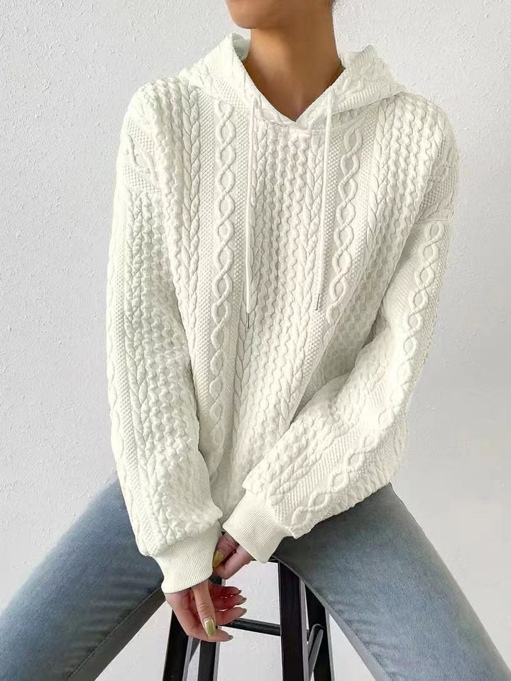 Isola™️ | Hooded Jacquard Jumper