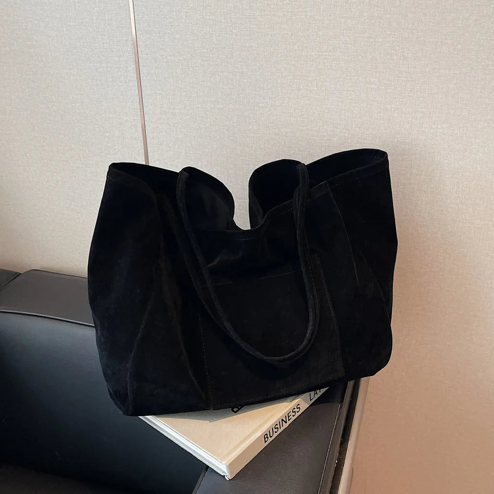 Velana™️ | Suede Shoulder Tote Bag