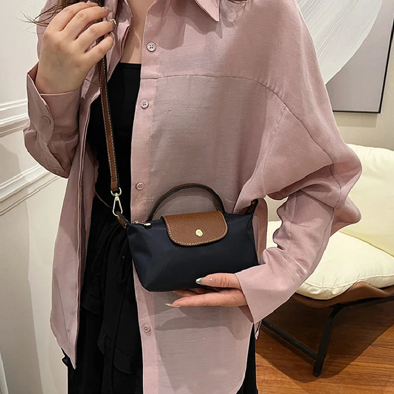 Elista Charm™ | Compact Nylon Shoulder Bag