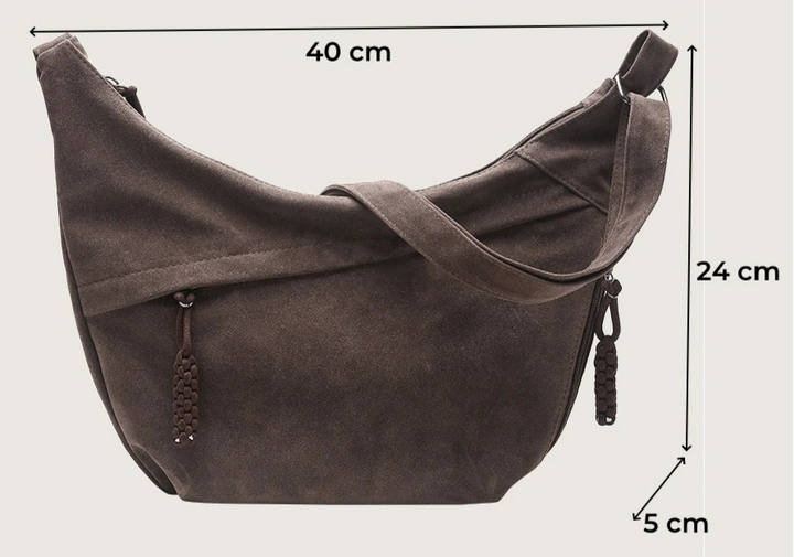 Marcelle™️ | Retro Suede Crossbody Hobo Bag