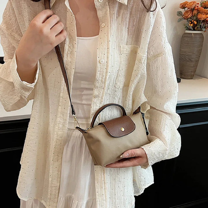 Elista Charm™ | Compact Nylon Shoulder Bag