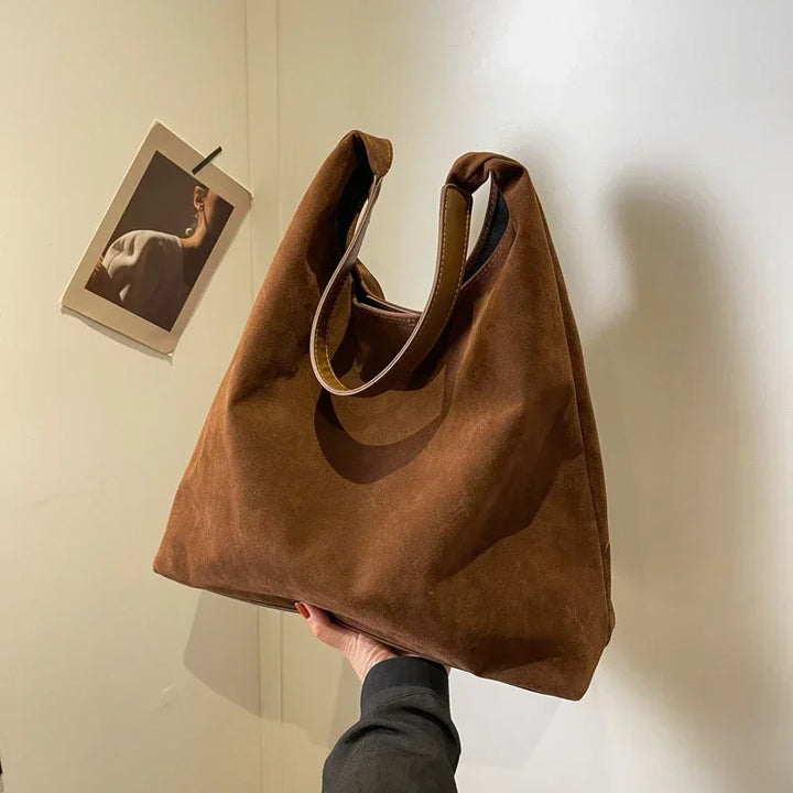 Vivara™️ | Suede Shoulder Bag