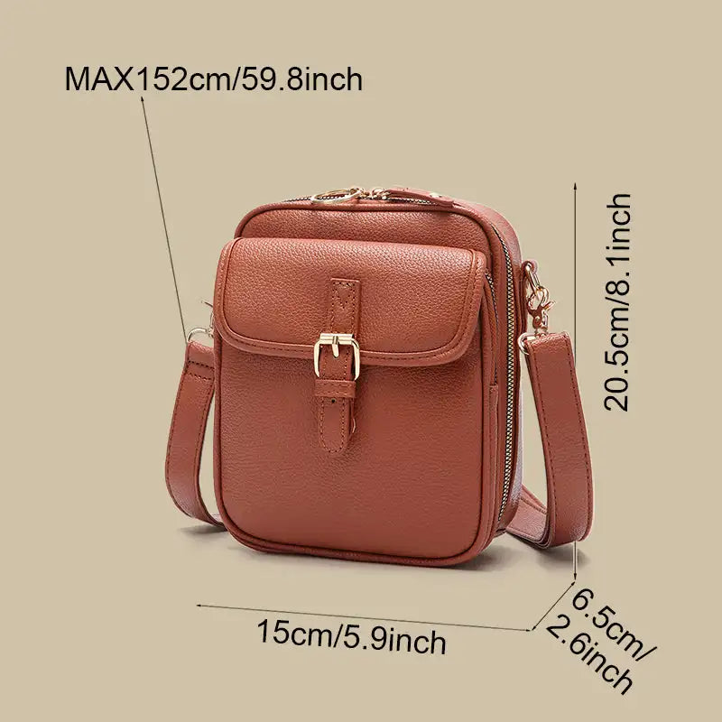 BellaCove™ | Stylish Double-Layer Crossbody Bag