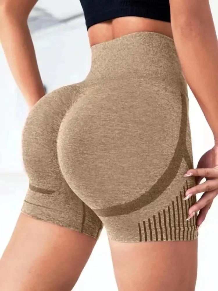 Sculptora™️ | High-Waist Seamless Fitness Shorts
