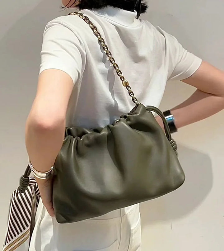 Celina™️ | Soft Leather Cloud Shoulder Bag