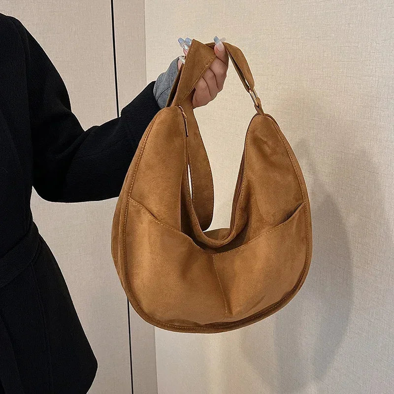Davana™️ | Suede Crossbody Hobo Bag