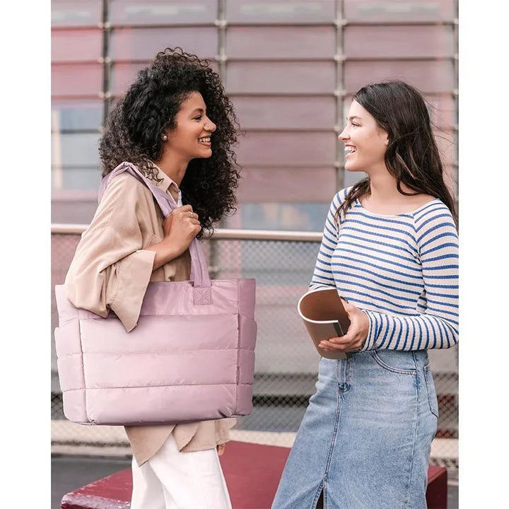 StyleEase CarryAll™ | Comfortably Stylish Puffer Tote Bag