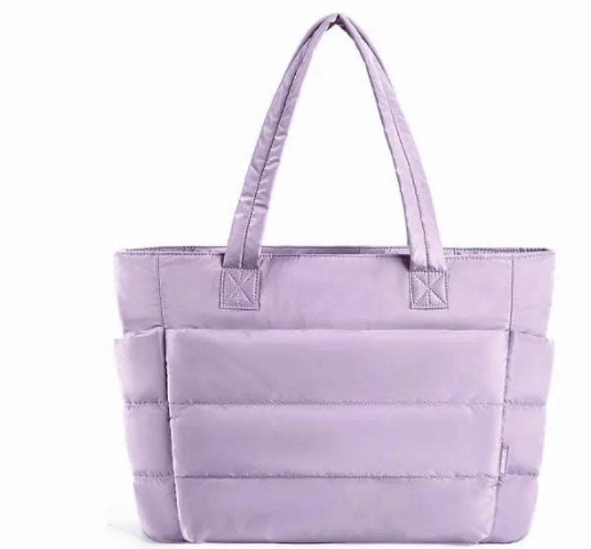 StyleEase CarryAll™ | Comfortably Stylish Puffer Tote Bag
