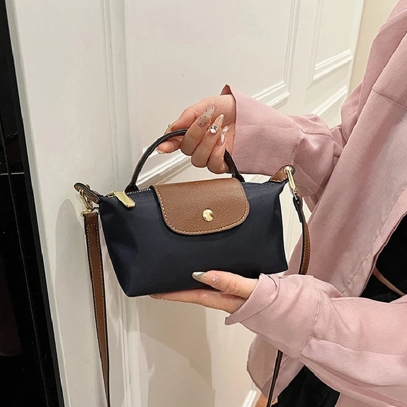 Elista Charm™ | Compact Nylon Shoulder Bag