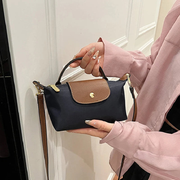 Elista Charm™ | Compact Nylon Shoulder Bag
