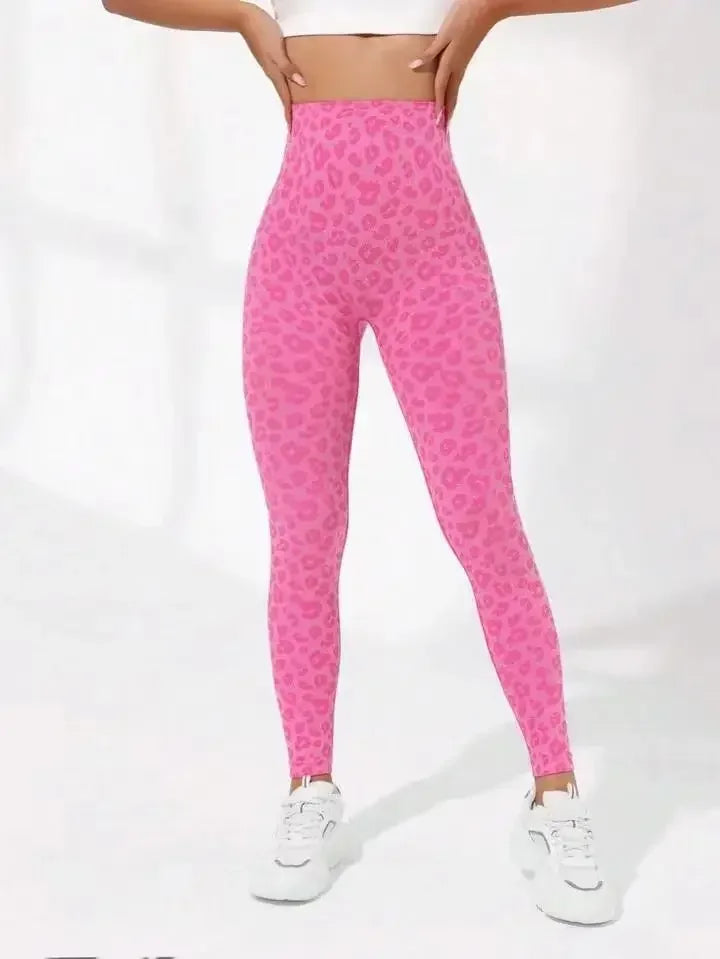 Lyena™️ | High-Waist Leopard Seamless Leggings