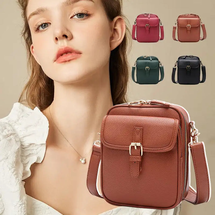 BellaCove™ | Stylish Double-Layer Crossbody Bag