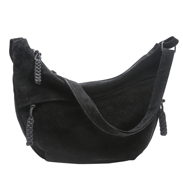 Marcelle™️ | Retro Suede Crossbody Hobo Bag