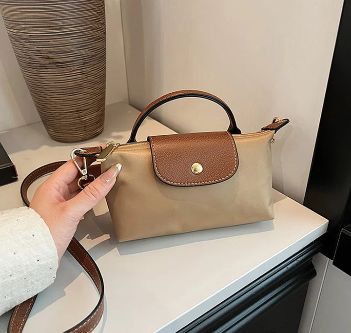 Elista Charm™ | Compact Nylon Shoulder Bag