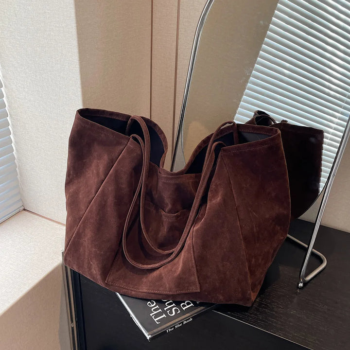 Velana™️ | Suede Shoulder Tote Bag