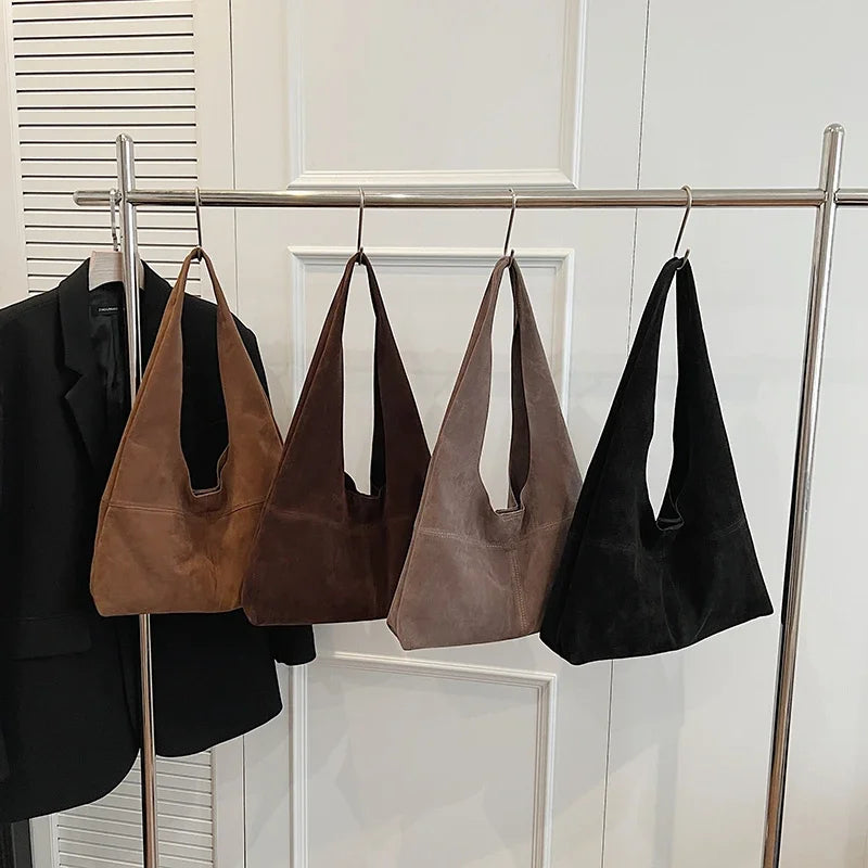 Elisanne™️ | Faux Suede Casual Shoulder Bag