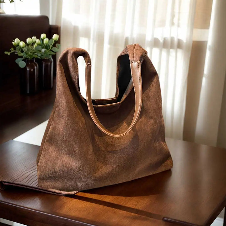 Gianna™️ | Retro Suede Shoulder Tote