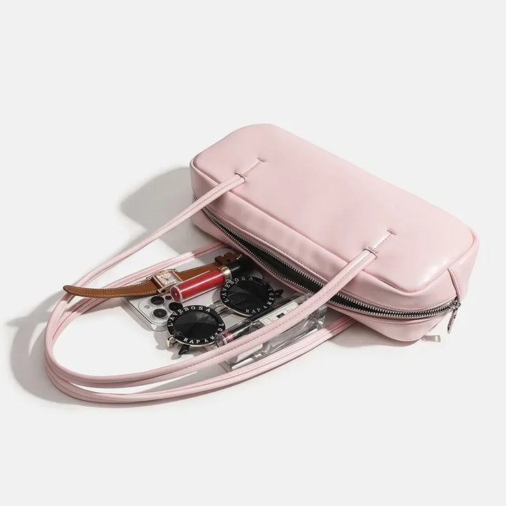 Amorette™️ | Ribbon Accent Shoulder Bag