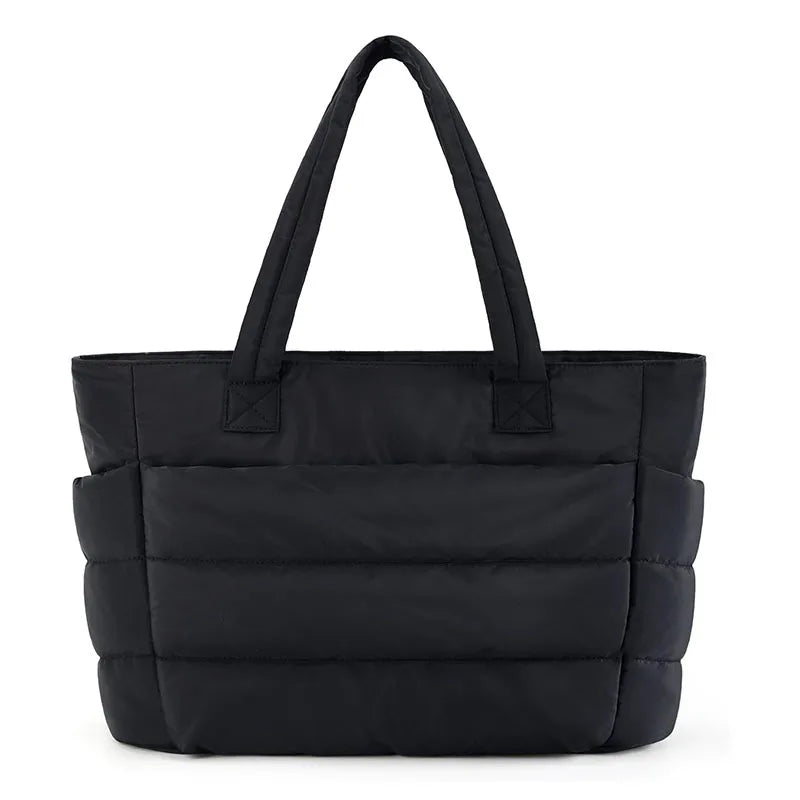 StyleEase CarryAll™ | Comfortably Stylish Puffer Tote Bag