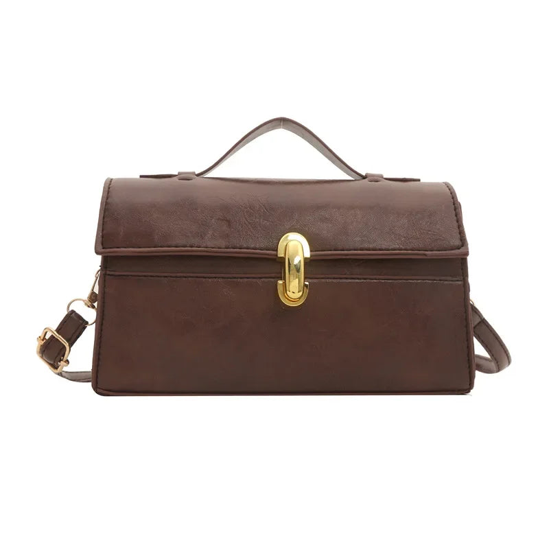 Esme™️ | Retro Lock Buckle Crossbody Bag