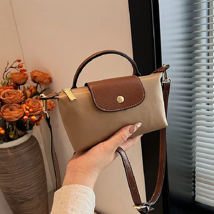 Elista Charm™ | Compact Nylon Shoulder Bag