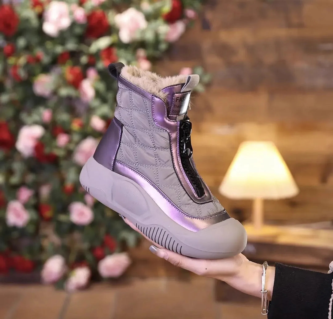 Solenne™️ | Waterproof Ankle Boots with Practical Elegance