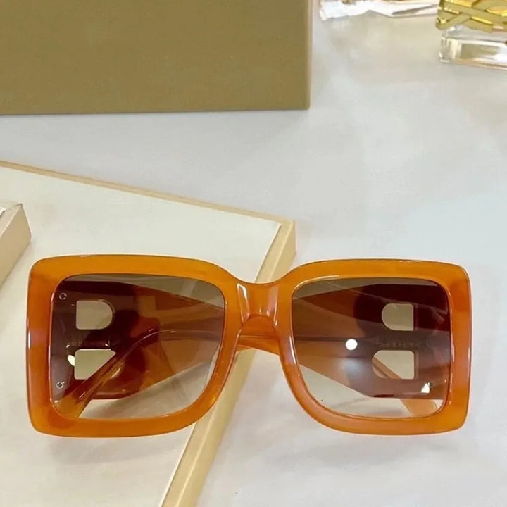 Bellona™️ | Oversized Square B-Accent Sunglasses