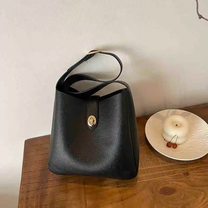 Sabella™️ | Retro Suede Bucket Tote