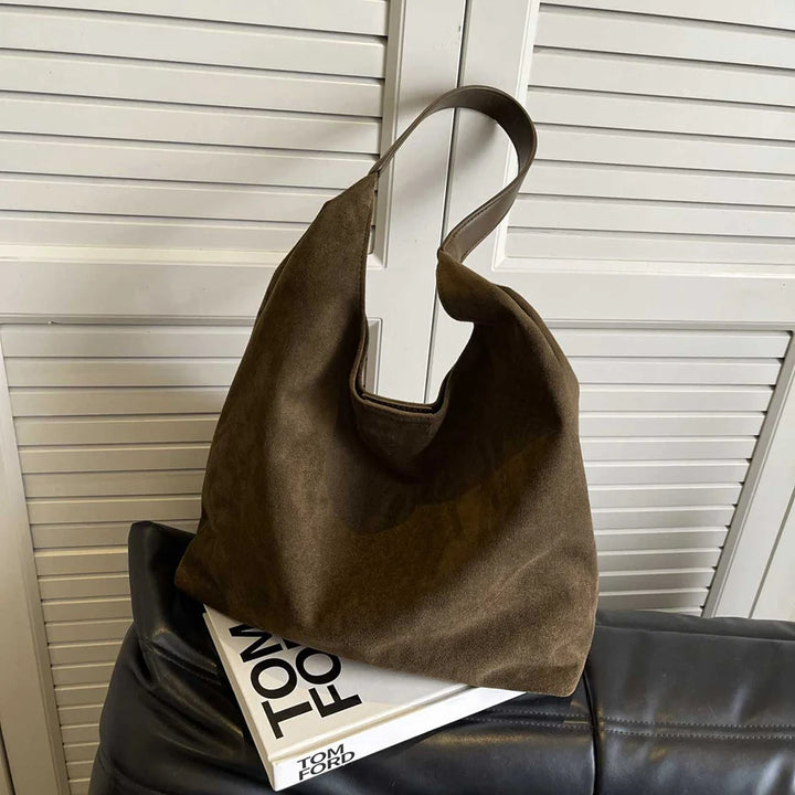 Gianna™️ | Retro Suede Shoulder Tote