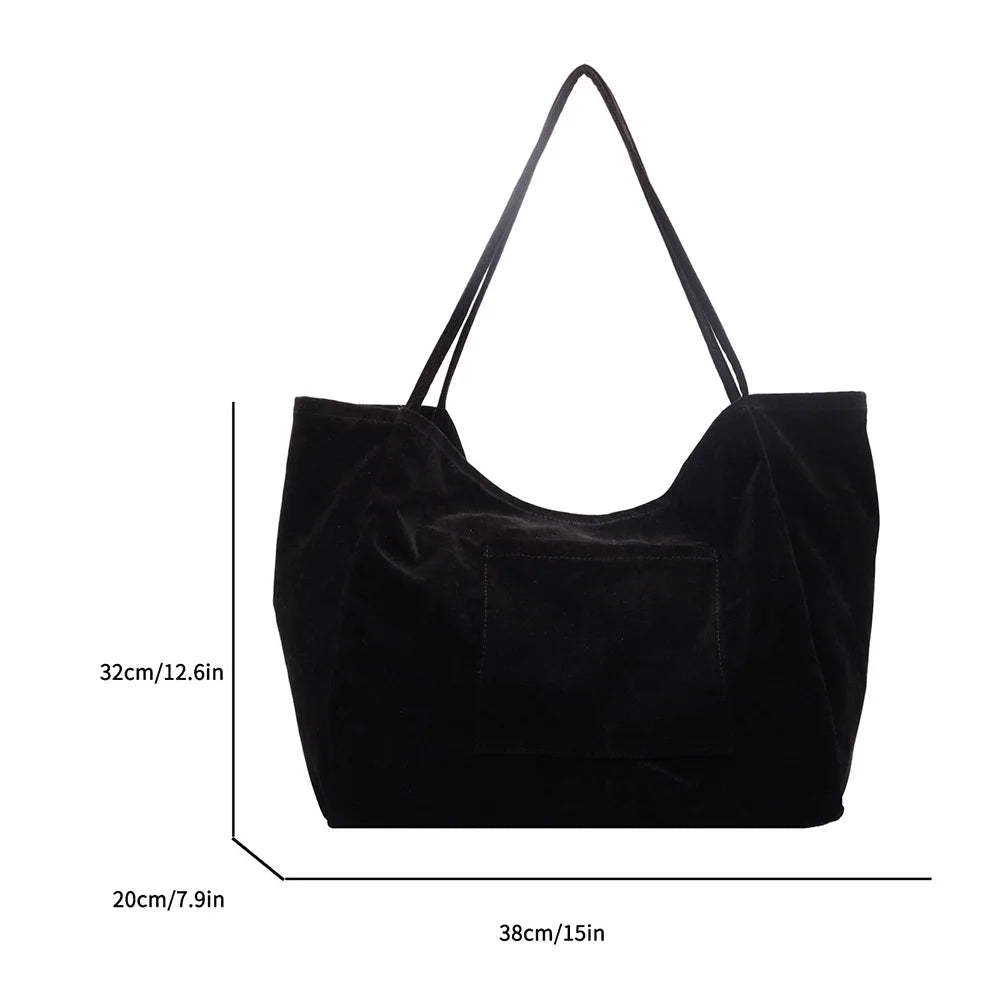 Velana™️ | Suede Shoulder Tote Bag