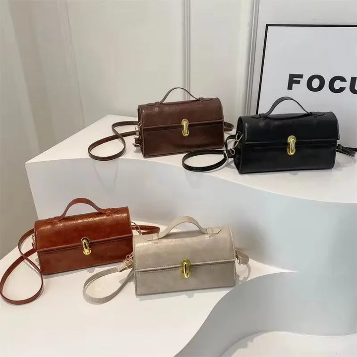 Esme™️ | Retro Lock Buckle Crossbody Bag