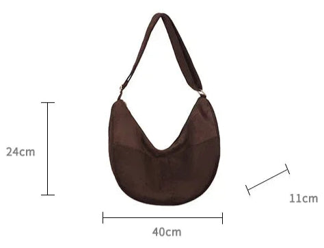 Davana™️ | Suede Crossbody Hobo Bag