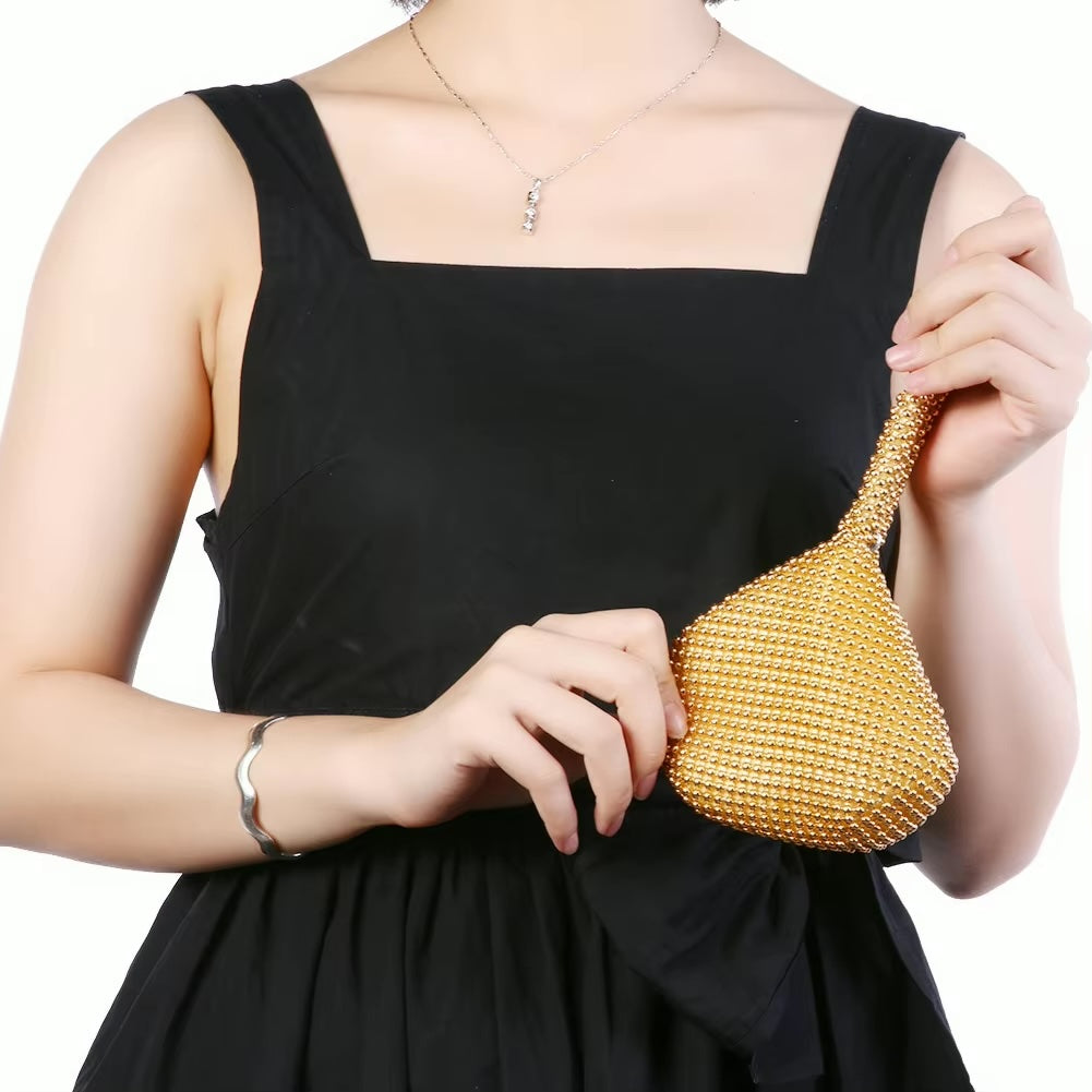 Stellara™️ | Radiant Rhinestone Evening Bag