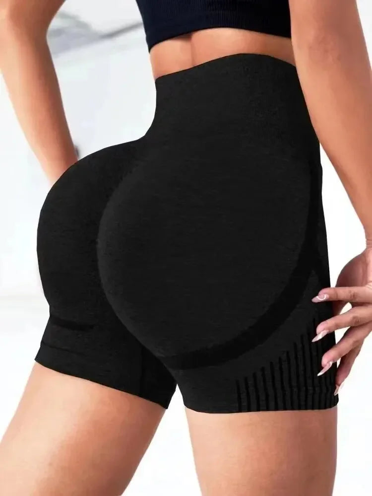 Sculptora™️ | High-Waist Seamless Fitness Shorts