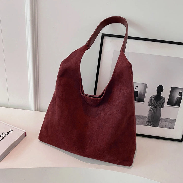Gianna™️ | Retro Suede Shoulder Tote